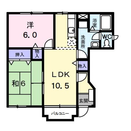 桜町前駅 徒歩7分 1階の物件間取画像